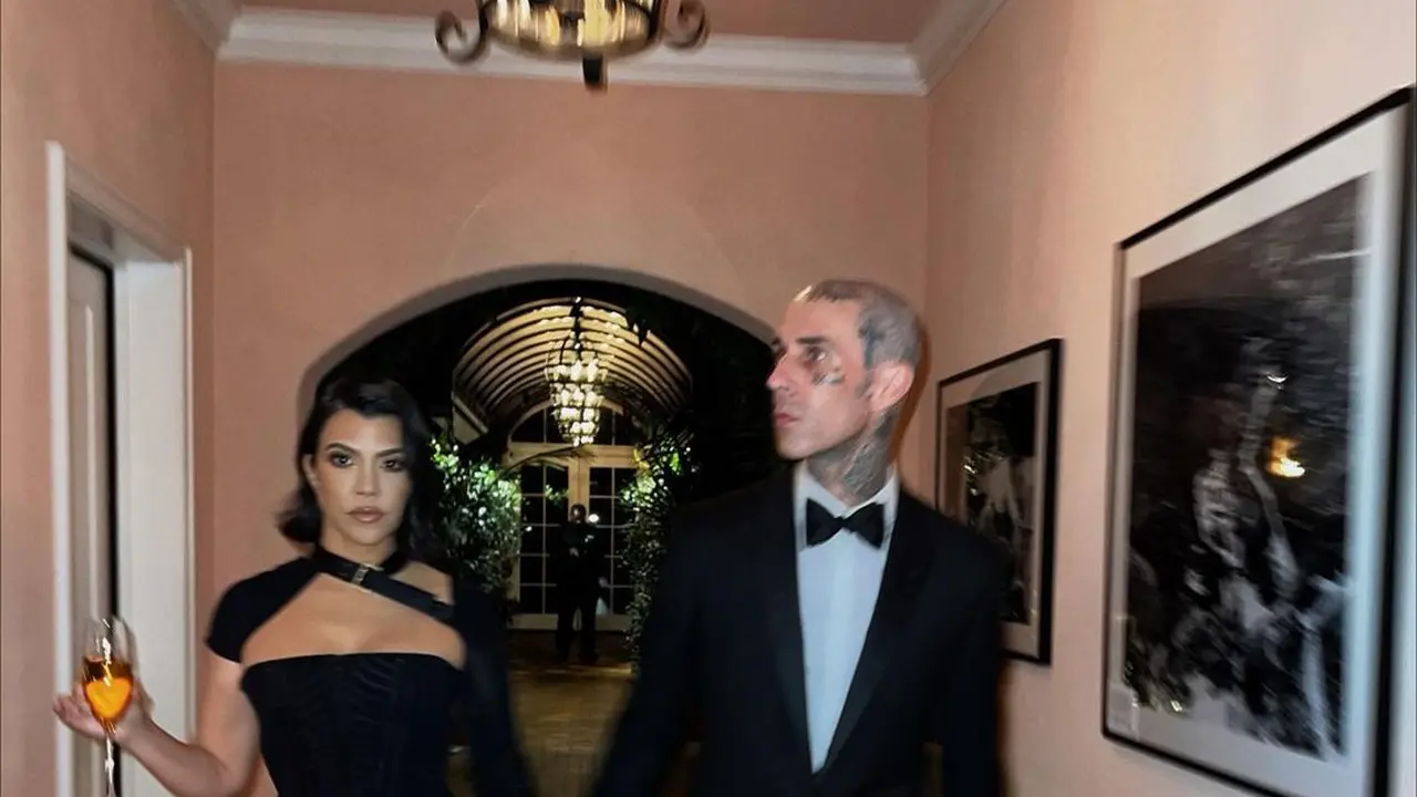 Kourtney Kardashian dan Travis Barker