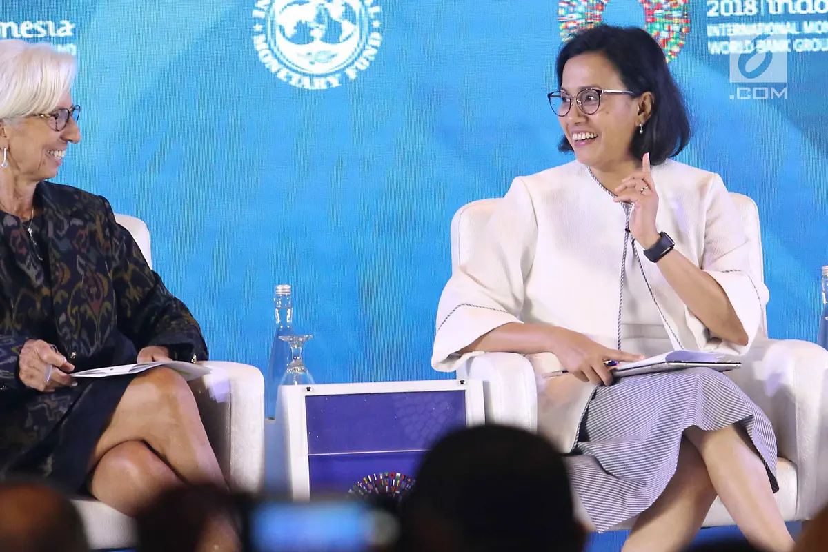 Sri Mulyani dan Bos IMF Bahas Pemberdayan Perempuan di Dunia Kerja