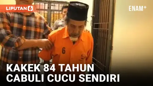 VIDEO: Keji! Kakek 84 Tahun di Lampung Tega Cabuli Cucunya Sendiri