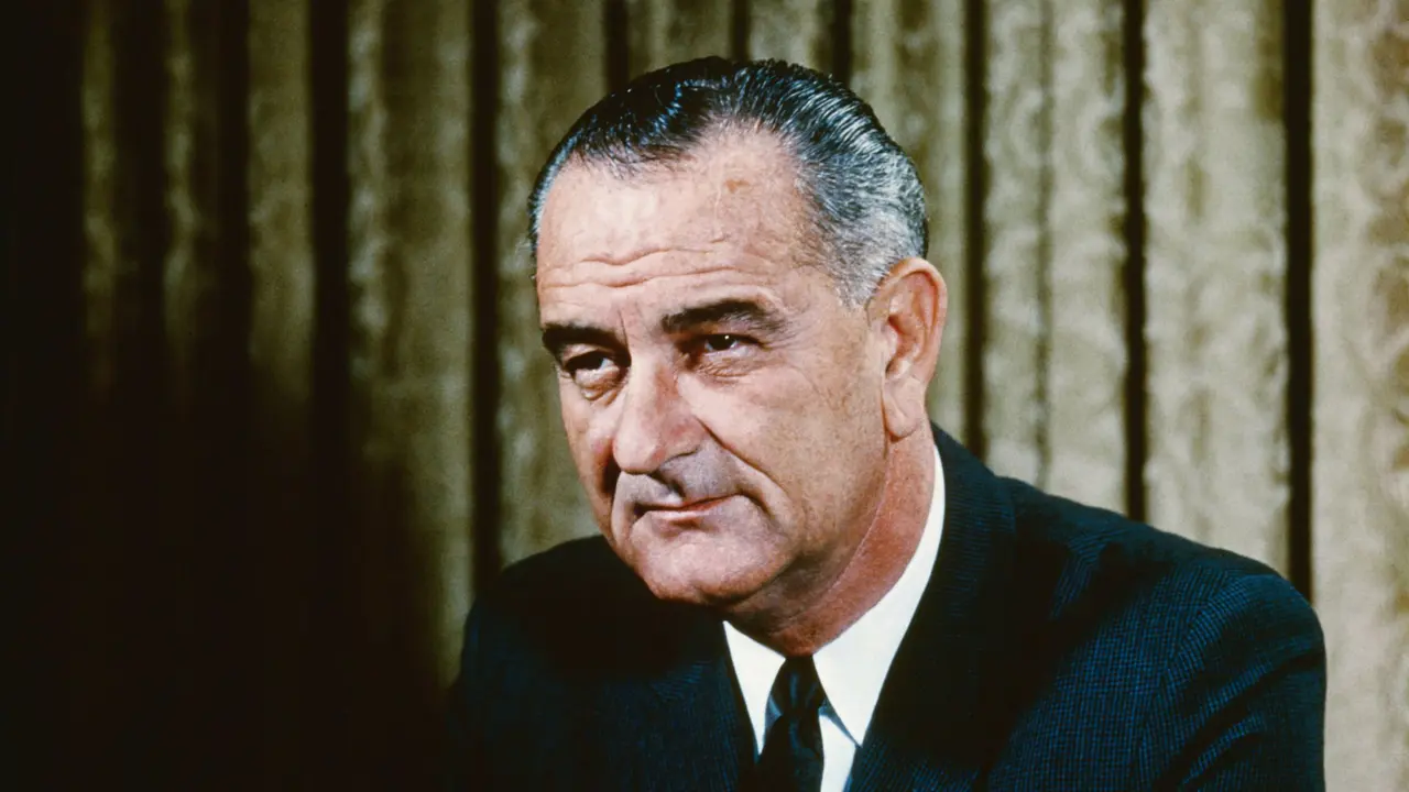 Presiden AS ke-36 Lyndon B. Johnson