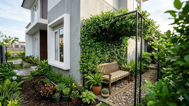 Ide Kebun Rambat Mini di Samping Rumah