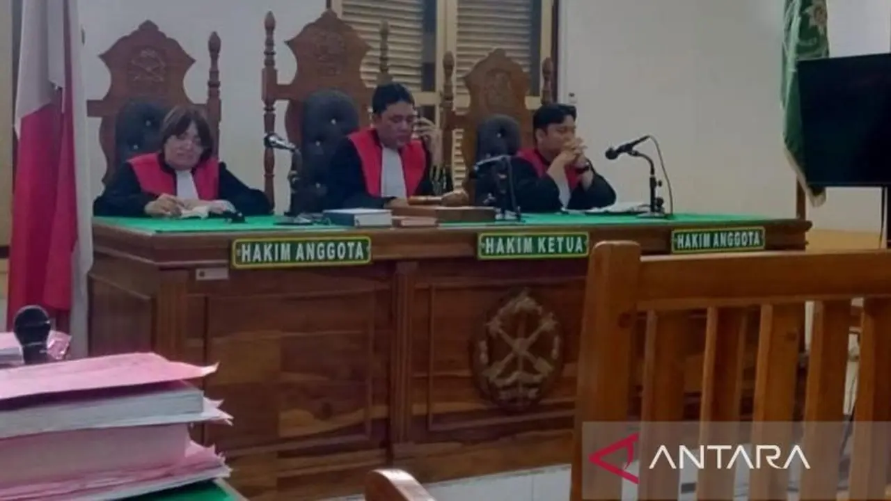 Sidang kasus narkoba di PN Medan. Foto Antara