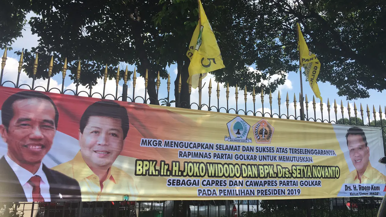 spanduk setnov cawapres
