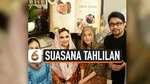 VIDEO: Suasana Tahlilan 7 Hari Meninggalnya Ashraf Sinclair