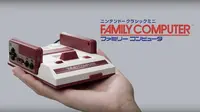 Tampilan Nintendo Famicom Mini yang akan meluncur November 2016 (sumber: engadget.com)
