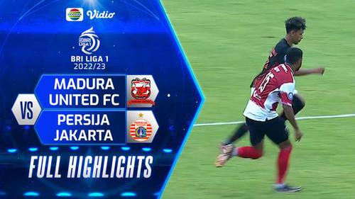VIDEO: Persija Ditahan Imbang Madura United 0-0 di BRI Liga 1