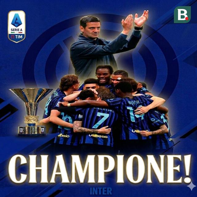 Ilustrasi Inter Milan juara Serie A. (Bola.com/AFP/Gemini)