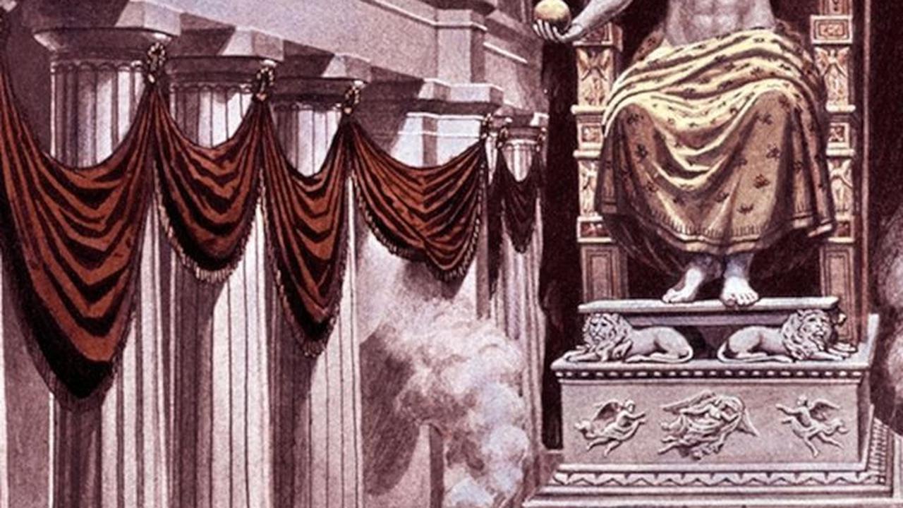 Patung Zeus di Olympia