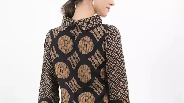 Model Baju Batik Lengan Panjang dan Pendek