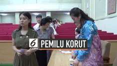 Korea Utara menggelar pemilihan umum untuk memilih perwakilan majelis provinsi, kota, dan kabupaten. Tingkat partisipasi pemilih mencapai hampir 100 persen.