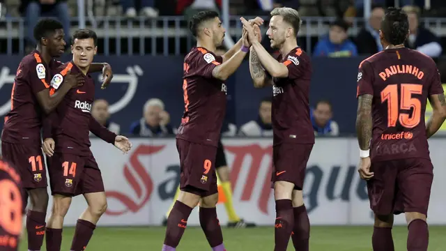 Barcelona, Malaga, La Liga