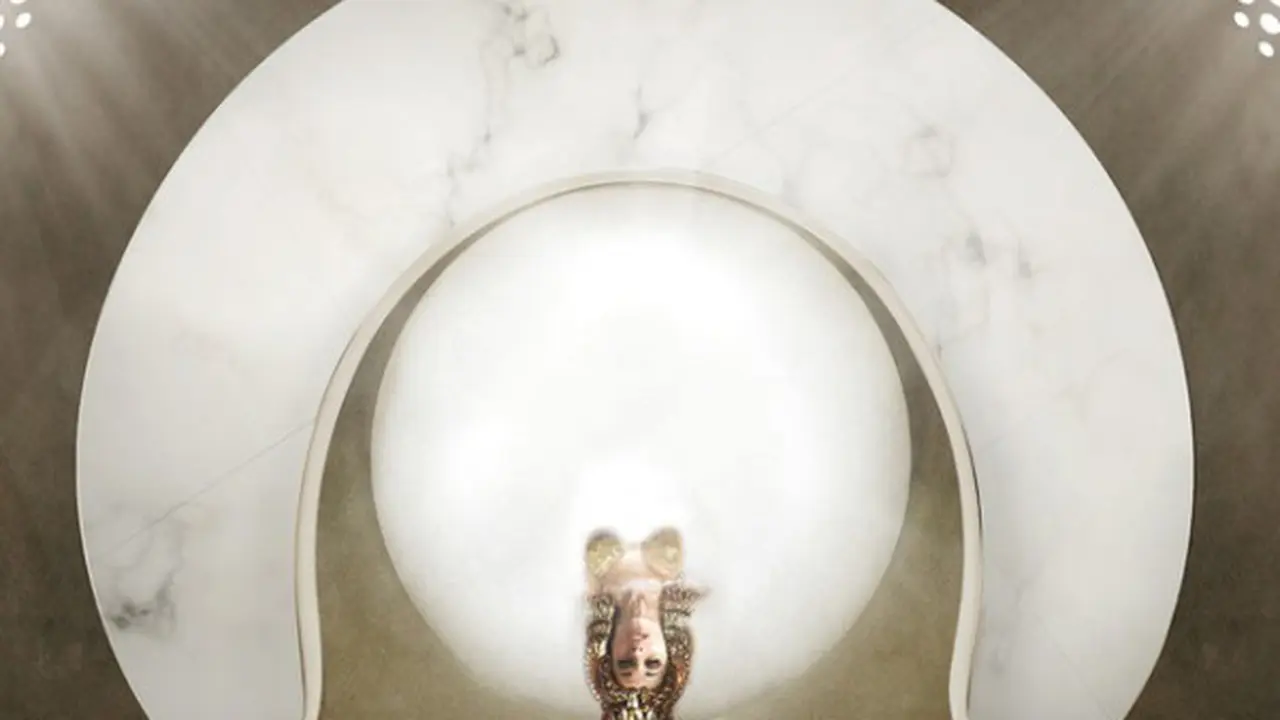 Cleopatra Bathtub tampak dari atas