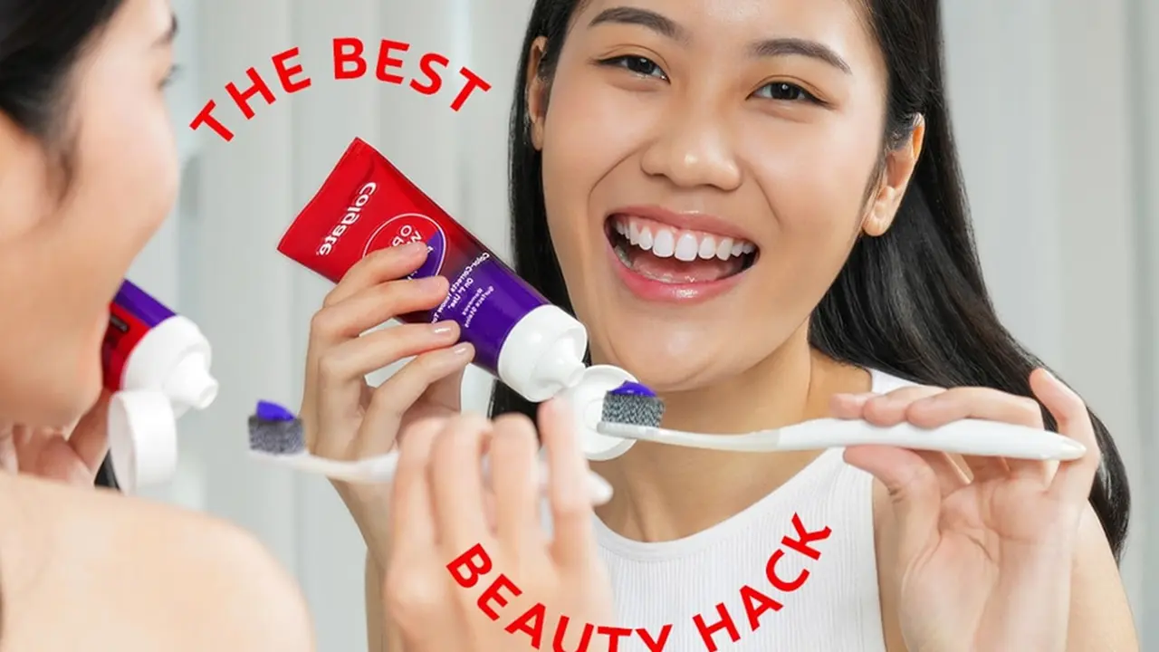 Yuk Ikutan Tren #HelloPurple dengan Purple Beauty Hack Viral dari Colgate!