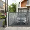 Inspirasi Pagar Rumah Modern dengan Pintu Geser untuk Lahan Sempit. (Foto: AI)