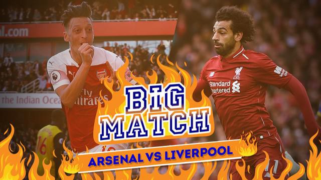 Berita video Bigmatch yang mempertemukan Arsenal menghadapi Liverpool dalam lanjutan Premier League.