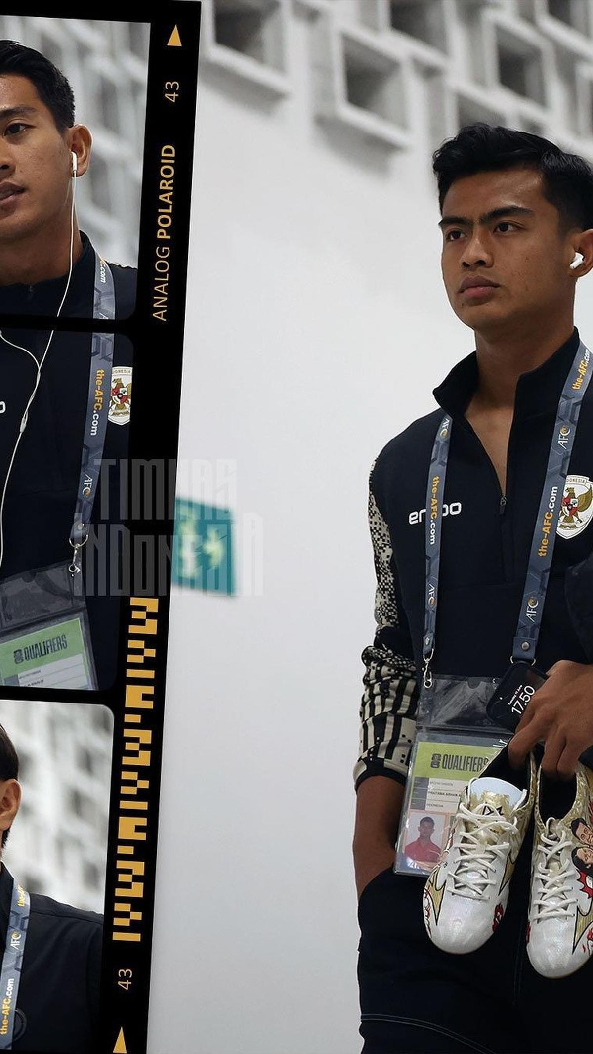 "Sampai ke sepatu sepatuuu, dikasih foto bojone Arho," tulis akun @careninanvmaa<br><br>"Salfok sepatu Arhan," tulis akun @zani_zann