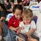 Abang L Anak Lesti Nonton Bola Bareng Kamari, Gemas Pakai Jersey Timnas
