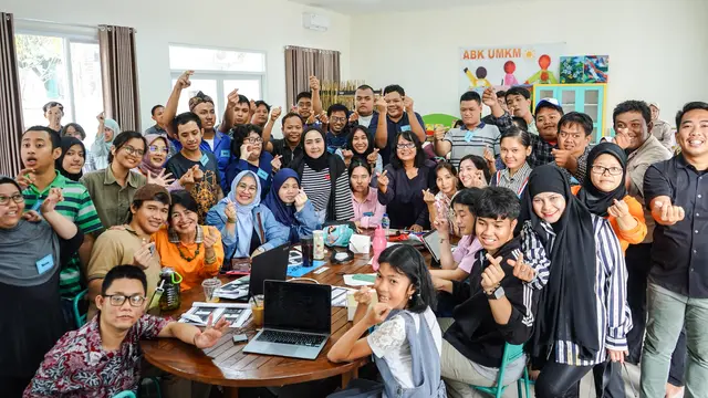 Program 'Saatnya Difabel Setara' di ABK UMKM, Jalan Jombang Raya, Pondok Aren, Kota Tangerang Selatan, Banten, Minggu (27/7/2025) (Istimewa)