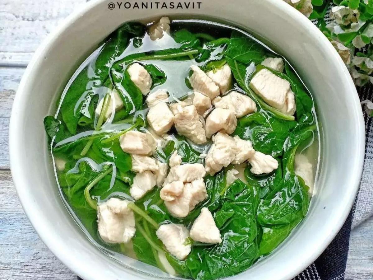 5. Sayur Bayam Ayam