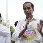 Pasangan bakal calon presiden dan wakil presiden Joko Widodo atau Jokowi (kanan) dan KH Ma'ruf Amin (kiri) saat tiba di RSPAD Gatot Subroto, Jakarta, Minggu (12/8). Keduanya menjalani tes kesehatan jelang Pilpres 2019. (Merdeka.com/Iqbal Nugroho)