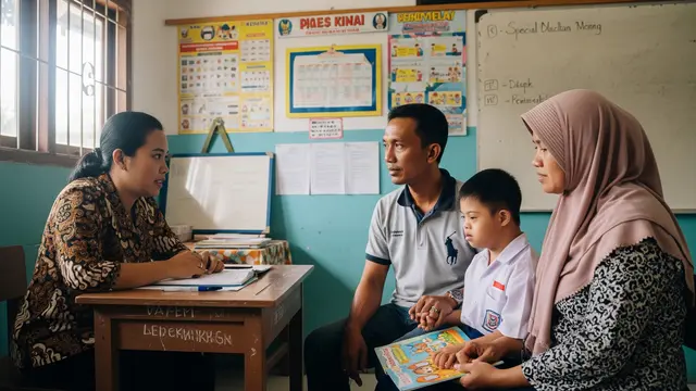 Tips Mengajar Anak Berkebutuhan Khusus dari Tenaga Pendidik/Gemini AI