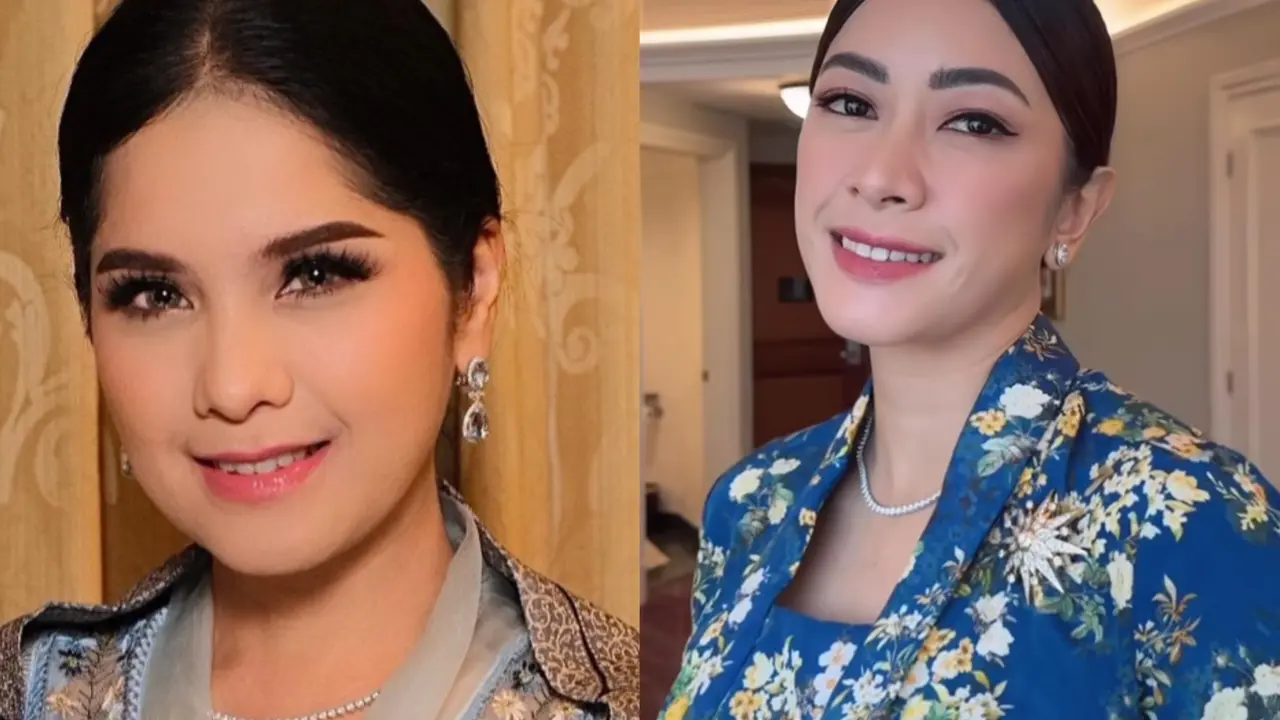 6 Adu Gaya Kebaya Annisa Pohan dan Aliya Rajasa Hadiri Sidang Doktor AHY, Kompak Serba Biru