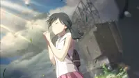 Cuplikan film Weathering with You (Tenki no Ko) karya Makoto Shinkai. Dok: YouTube 東宝MOVIEチャンネル