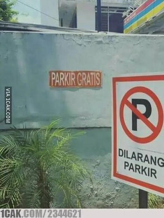 Jadi sebenarnya boleh parkir nggak, nih? (Source: 1cak.com)