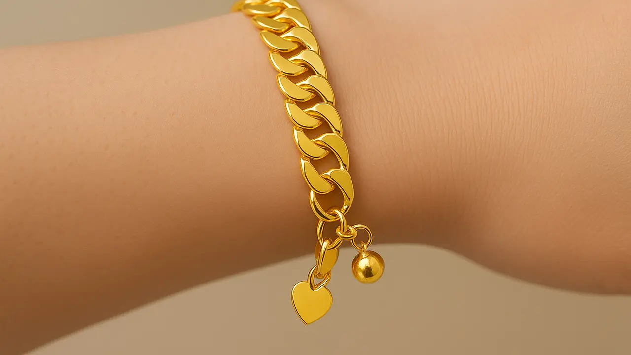 Model Gelang Emas Lipan Terbaru