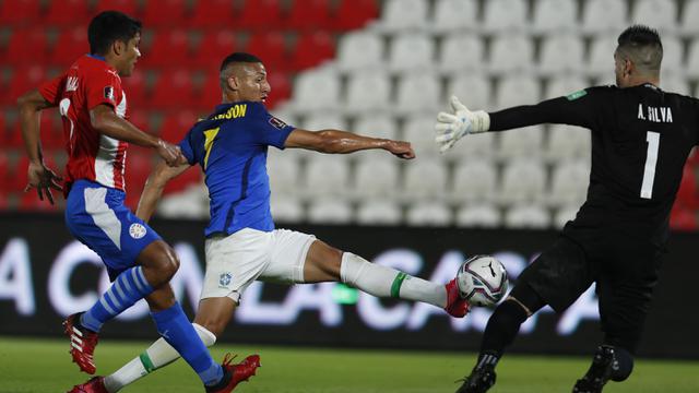 FOTO: Brasil masih Sempurna usai Taklukkan Paraguay 2-0 dalam Laga Kualifikasi Piala Dunia 2022