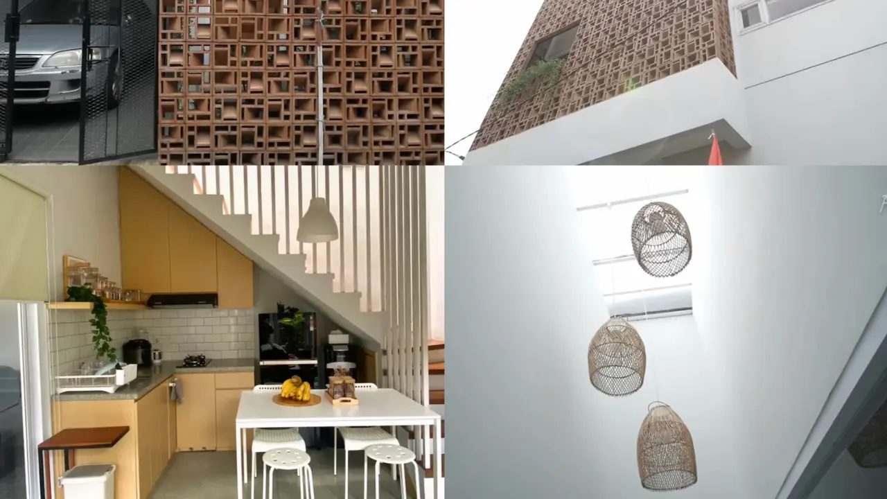 Rumah berkonsep minimalis tropis