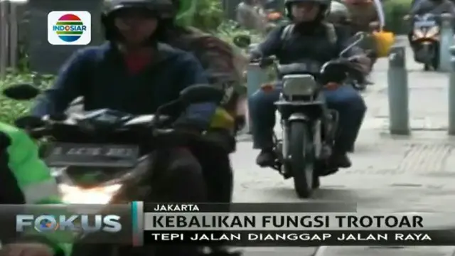 Potret Muram Trotoar DKI Jakarta, Salah Siapa?