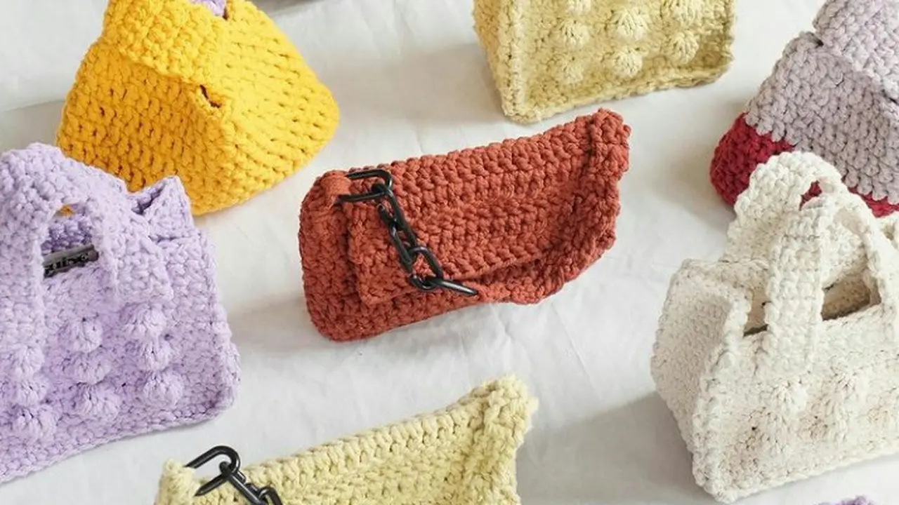 Cara Membuat Tas dari Tali Kur