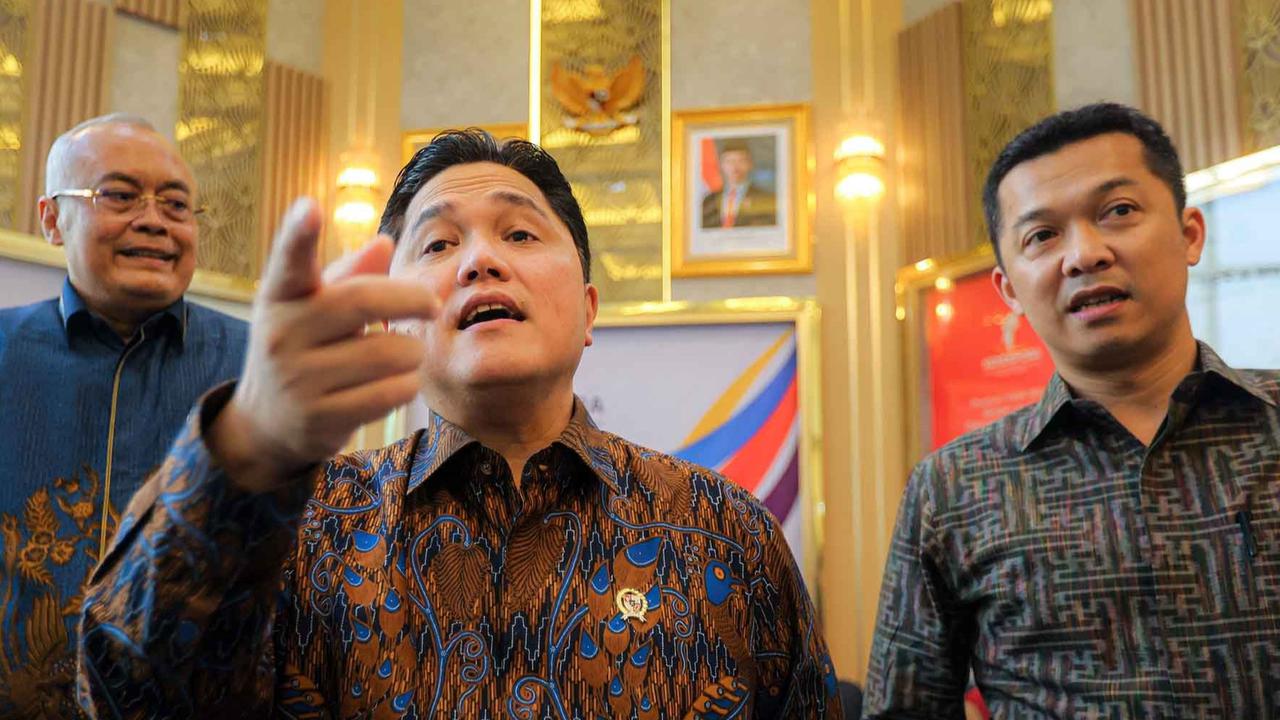 FOTO: Erick Thohir Cabut Permenpora Bermasalah, Siapkan Regulasi Baru untuk Olahraga Indonesia