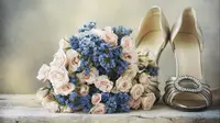 Utamakan sepatu pengantin yang yamanan dan sesuai dengan busana (Foto: istockphotos.com)