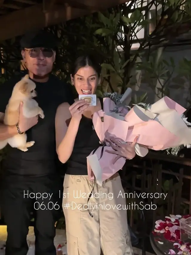 Deddy Corbuzier dan Sabrina Chairunnisa