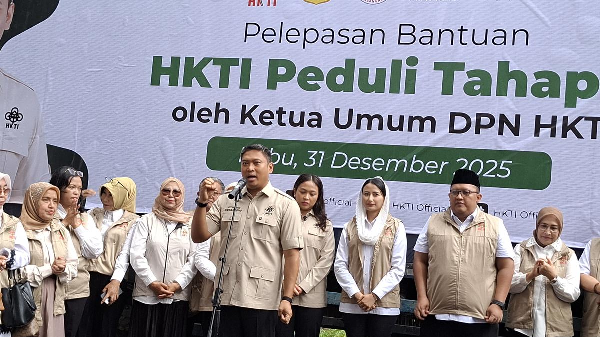 Wamentan Sudaryono Kirim Bantuan Rp 3,6 Miliar dari HKTI Buat Korban Bencana Sumatera