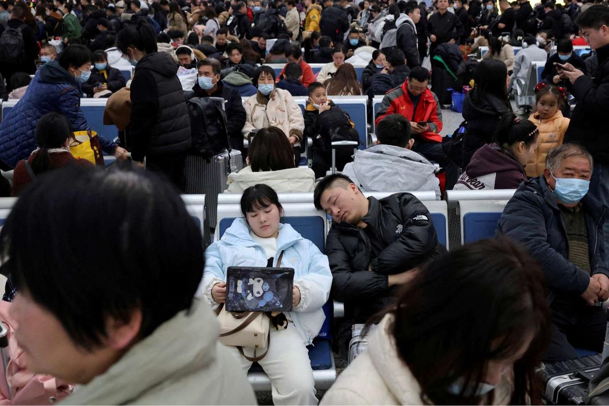 Mudik Imlek 2025 di China Tembus 9 Miliar Perjalanan