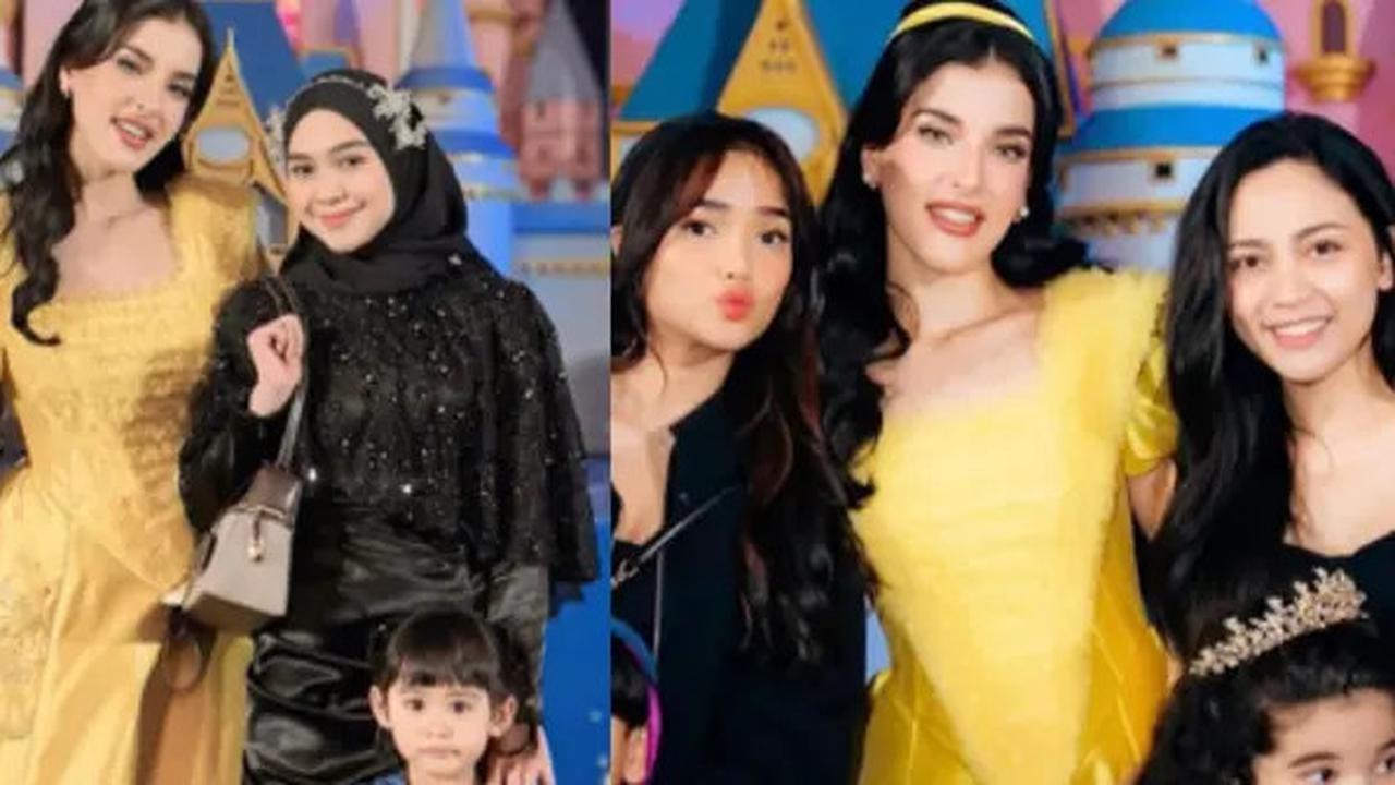 Inspirasi Fashion Serba Hitam dari Selebritis Tanah Air di Pesta Ulang Tahun Anak Tasya Farasya