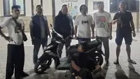 Maling Motor Langsung Kena Karma Usai Beraksi