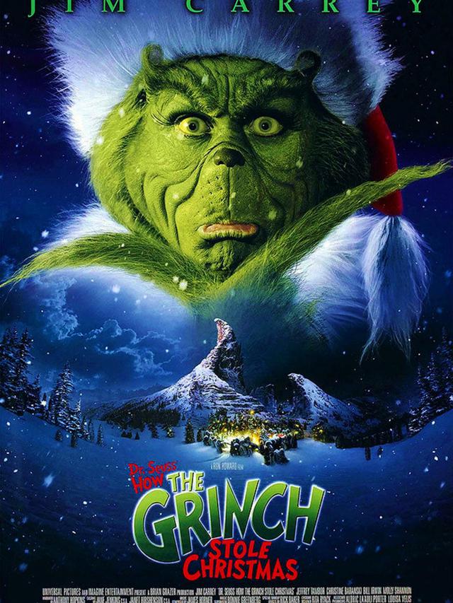 Poster film How The Grinch Stole Christmas. (Foto: Dok. IMDb/ Imagine Entertainment)