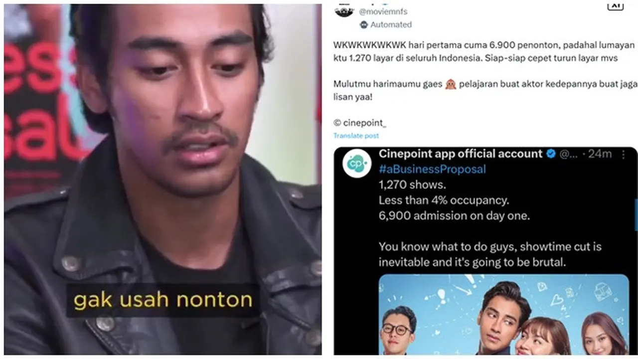 6 Potret Efek Boikot Film A Business Proposal, Hari Pertama Tayang Sepi Penonton