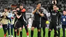 Arsenal kembali mengalahkan Real Madrid, kali ini dengan skor 2-1. (JAVIER SORIANO/AFP)