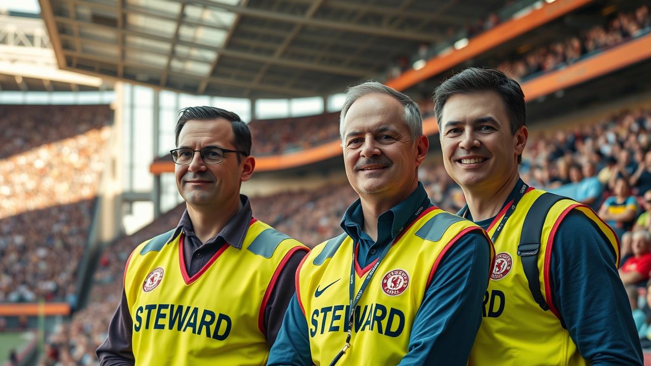 steward stadion adalah