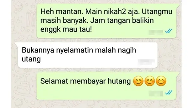 6 Cara Tagih Utang saat Momen Nikahan Ini Bikin Senyum Tipis