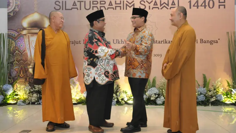 Menyatukan Elemen Bangsa, Pimpinan MPR Dan LDII Silaturahim Syawal