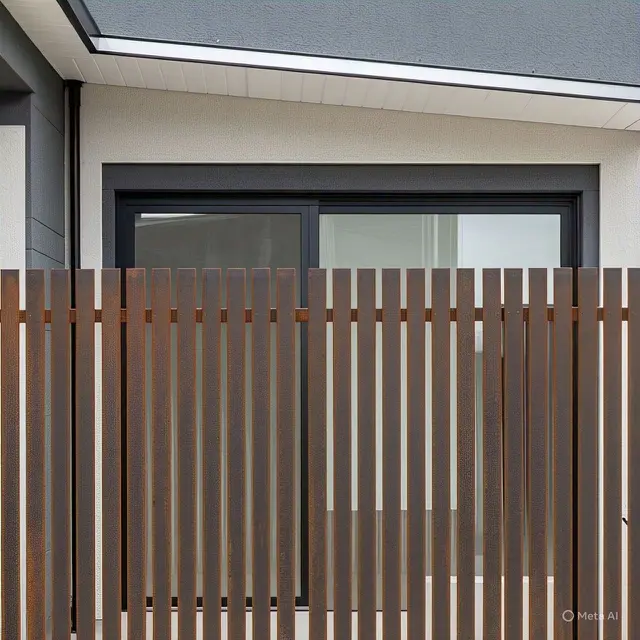 Desain Pagar Rumah Minimalis Modern, Pagar Baja Ringan Minimalis
