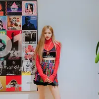 Penampilan Rose BLACKPINK (dok. instagram @roses_are_rosie/https://www.instagram.com/p/BtsVFnZHLBF/Adinda Kurnia)