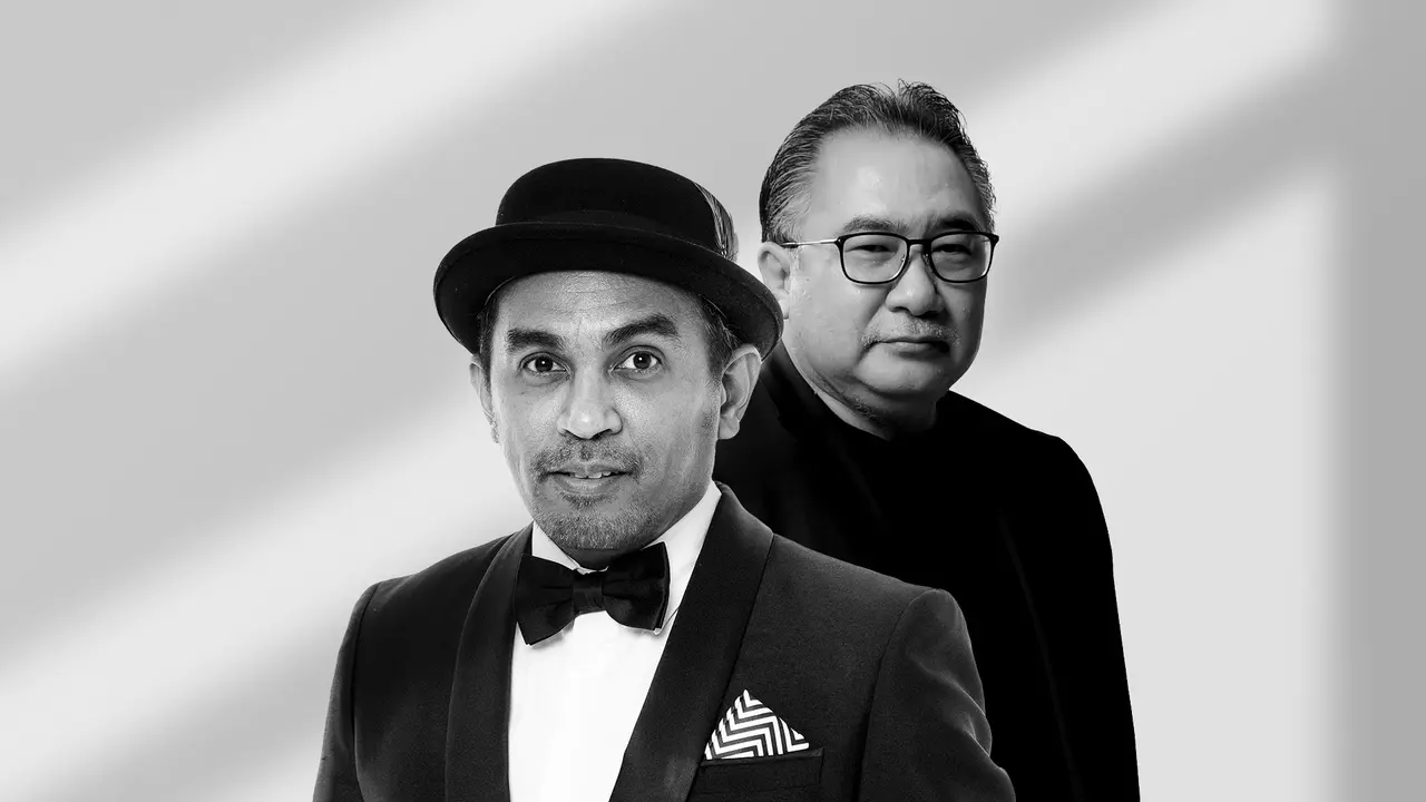 Kolaborasi Mirza W. Soenarto menyanyikan lagu bareng Glenn Fredly