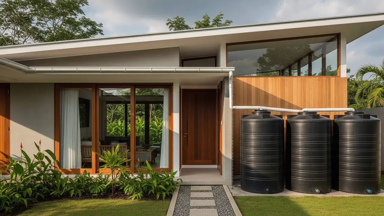 Model Atap Rumah yang Bisa Menampung Air Hujan Lebih Banyak